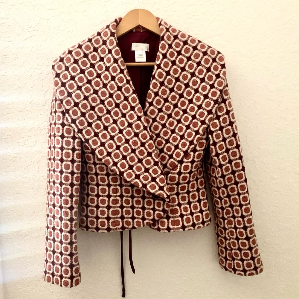 Austin Retro Wool Wrap Coat